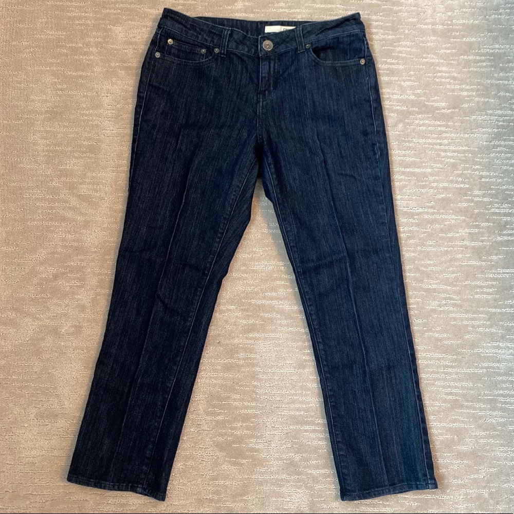 DKNY Dark Wash Boot Cut Jeans Size 10
